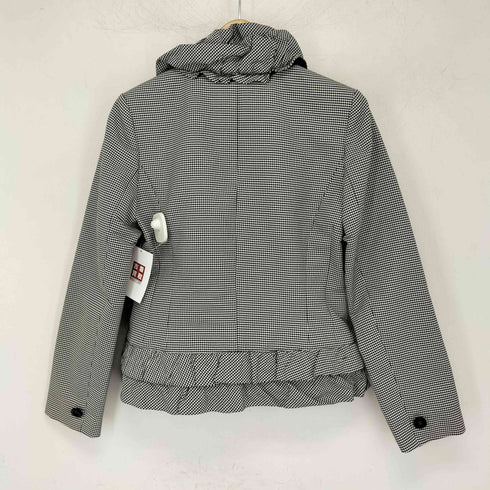 ハナエモリ HANAE MORI フリルハウンドトゥース ジャケット レディース JPN:38