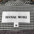 ハナエモリ HANAE MORI フリルハウンドトゥース ジャケット レディース JPN:38