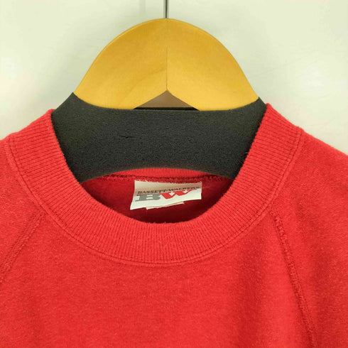 バセットウォーカー BASSETT WALKER MADE IN USA DAD 刺繍 ラグラン スウェット メンズ import:XL