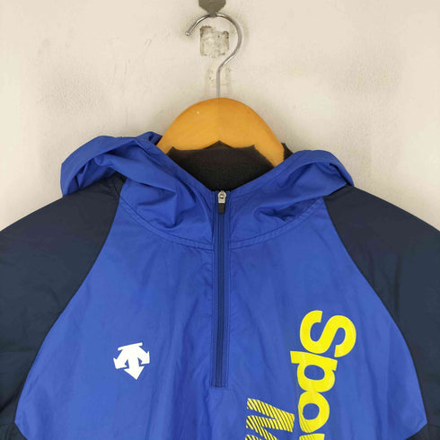 デサント descente S/S ハーフジップナイロンパーカー メンズ JPN:L