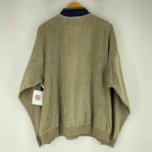 PRIDES LANDING 90S MADE IN USA ベロア L/S ポロシャツ メンズ import:L