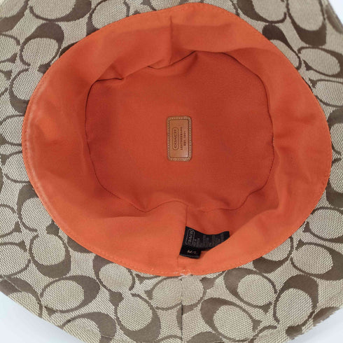 コーチ COACH シグネチャーバケットハット レディース M/L
