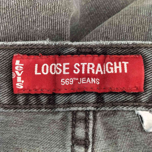リーバイス Levis 90S 569 LOOSE STRAIGHT ボタン裏977 ジップフライ デニムパンツ メンズ W34 L32