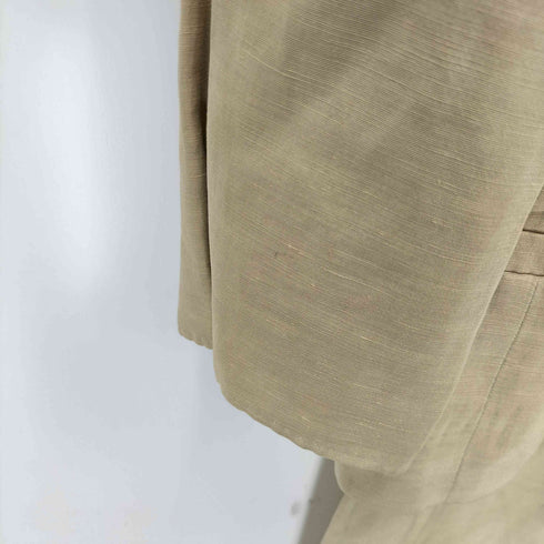 マックスマーラ MAX MARA イタリア製 リネンシルク 3Bテーラードジャケット ワンピースセットアップ レディース 40
