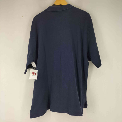 ポロバイラルフローレン Polo by RALPH LAUREN 90S USA製 CREST刺繍 S/S ポロシャツ メンズ JPN:XL