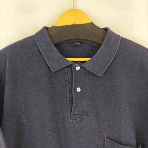 ポロバイラルフローレン Polo by RALPH LAUREN 90S USA製 CREST刺繍 S/S ポロシャツ メンズ JPN:XL