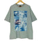 二人称展 フロントプリントクルーネックTシャツ メンズ L