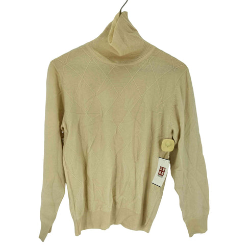 KENSHO ABE CASHMERE100% カシミヤ タートルネックニット レディース JPN:L