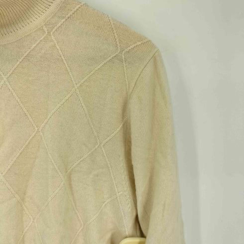 KENSHO ABE CASHMERE100% カシミヤ タートルネックニット レディース JPN:L