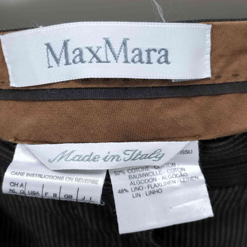 マックスマーラ MAX MARA ストライプスカート レディース 40