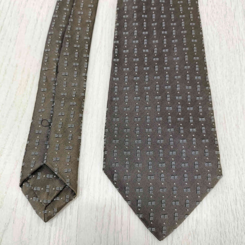 プラダ PRADA 総柄ネクタイ メンズ