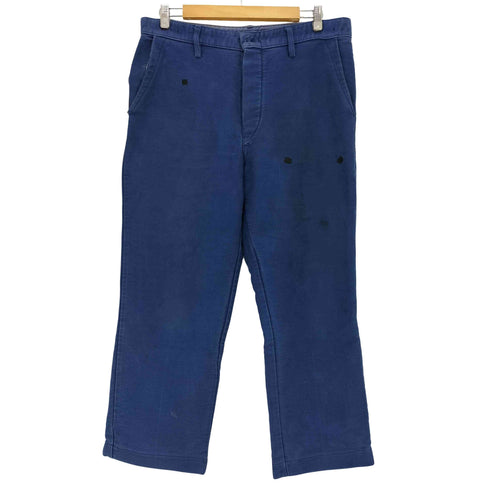 EURO WORK ALSICO 60-70s モールスキン ワーク パンツ メンズ 110/48