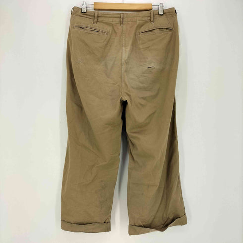 ビームス BEAMS 24ss 1940'sディテール ワイドチノパンツ メンズ JPN:M
