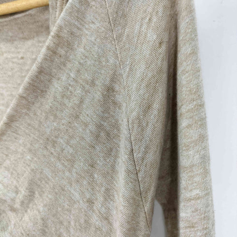 ズッカ ZUCCa クロップド 短丈 ギャザーカーディガン レディース JPN:M