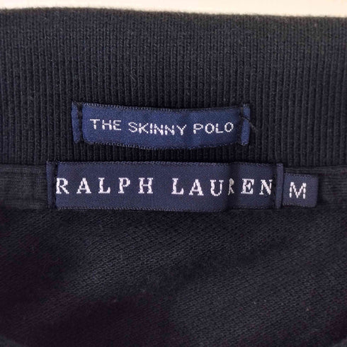 ラルフローレン RALPH LAUREN THE SKINNY POLO ポニー刺繍 ポロシャツ レディース import:M