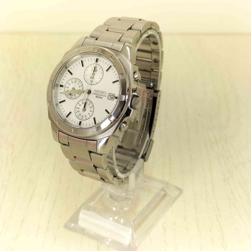 セイコー SEIKO クロノグラフ クオーツ ウォッチ メンズ