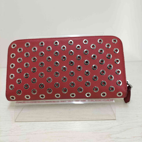 プラダ PRADA サフィアーノラウンドジップ 長財布 メンズ