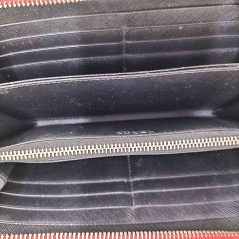 プラダ PRADA サフィアーノラウンドジップ 長財布 メンズ
