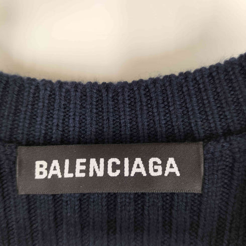 バレンシアガ BALENCIAGA 20SS Green Flame Oversized Sweater メンズ XS