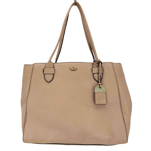 ケイトスペード Kate spade シボ革 レザートートバッグ レディース