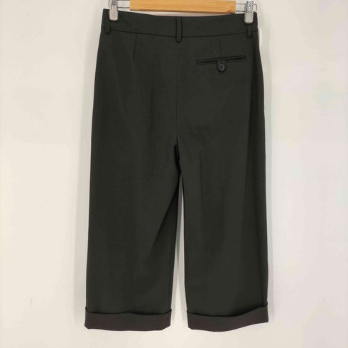 アニエスベー agnes b. クロップド ワイドパンツ レディース 36