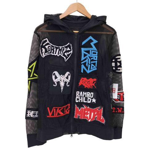 KTZ ワッペン メッシュ バトル パーカー ジャケット メンズ import:S