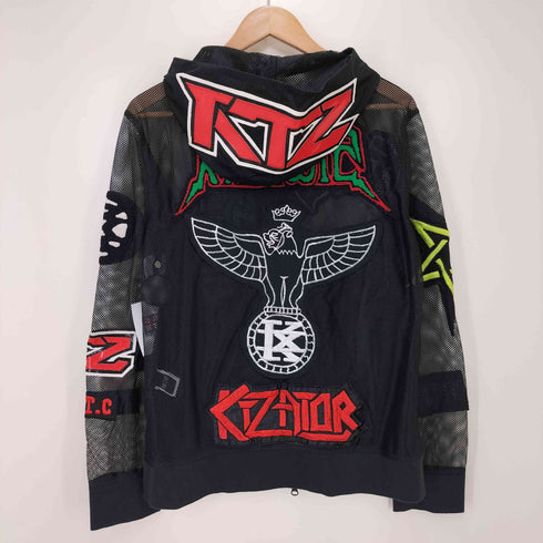 KTZ ワッペン メッシュ バトル パーカー ジャケット メンズ import:S