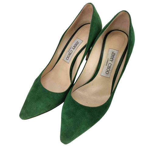 ジミーチュウ JIMMY CHOO RMY85 スエードパンプス レディース 37