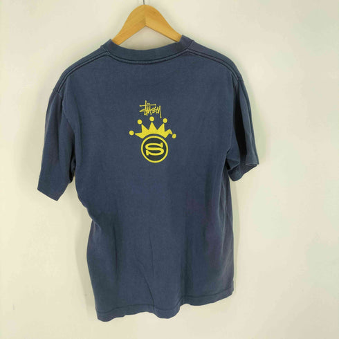 ステューシー Stussy USA製 白タグ シングルステッチ ロゴ Tシャツ メンズ import:M