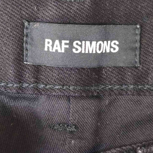 ラフシモンズ RAF SIMONS 20SS SLIM FIT Double Destroyed Denim Jeans デストロイ デニム メンズ 28
