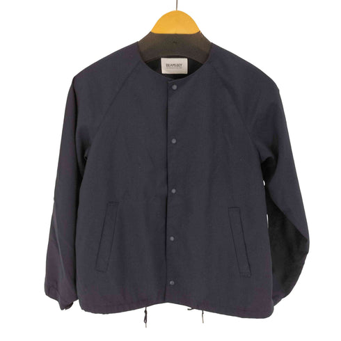 ビームスボーイ BEAMS BOY リップストップノーカラーコーチジャケット メンズ