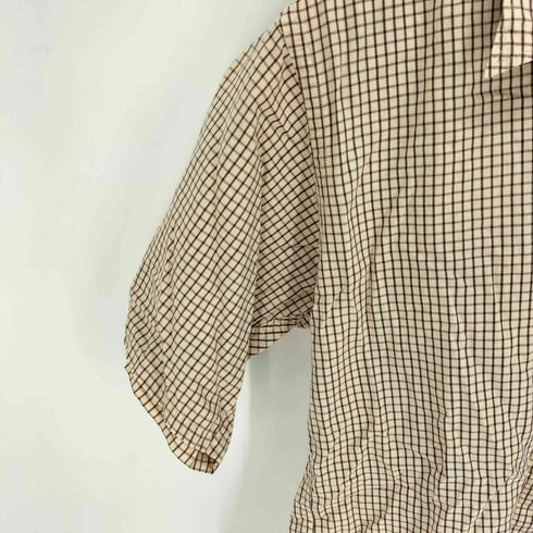 ビームス BEAMS チェック柄 半袖Tシャツ メンズ JPN:M