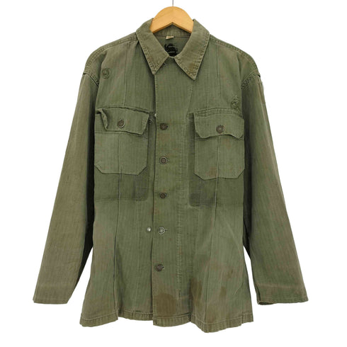 ユーエスアーミー U.S. ARMY 40s 13スターボタン ガスフラップ M-43 HBT ジャケット 襤褸 メンズ 36R