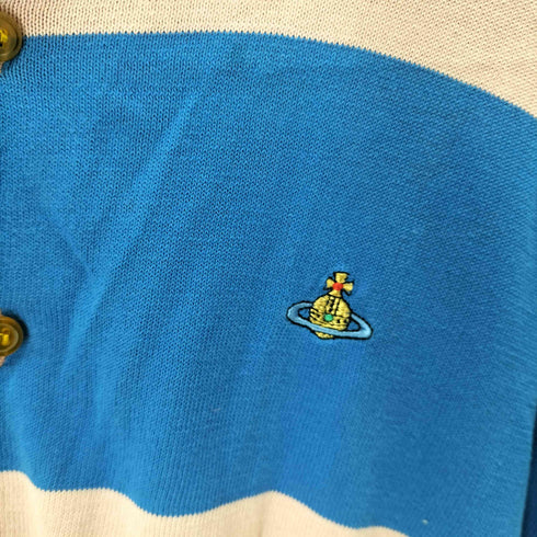 ヴィヴィアンウエストウッド Vivienne Westwood オーブロゴ刺繍 カーディガン レディース import:L