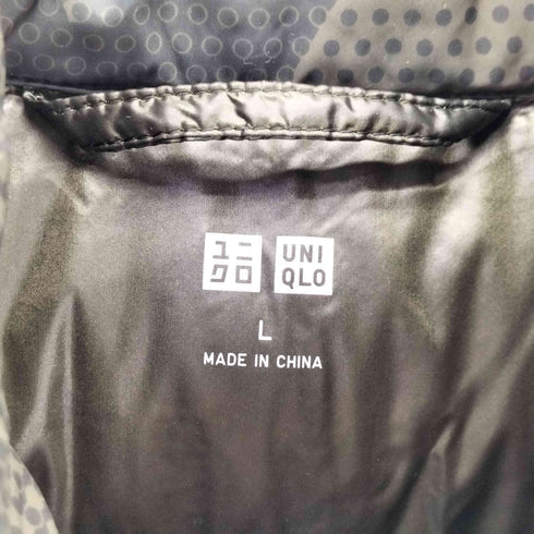 ユニクロ UNIQLO カモ柄 ウルトラライトダウン メンズ JPN:L