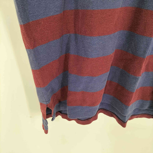 ラルフローレン RALPH LAUREN ポニー ボーダーポロシャツ メンズ import:M