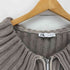 ザラ ZARA クロップドジップアップニット レディース import:M