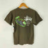ステューシー Stussy シングルステッチ 背面プリント Tシャツ メンズ import:M