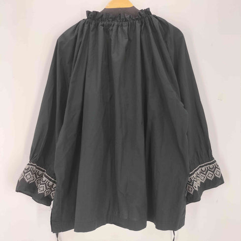 カルドファブリカ cardo fabrica 22SS クロスステッチ 刺繍ギャザーブラウス レディース FREE