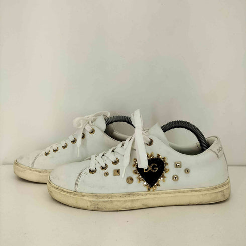 ドルチェアンドガッバーナ DOLCE&GABBANA ローカットレザースニーカー レディース 35 1/2