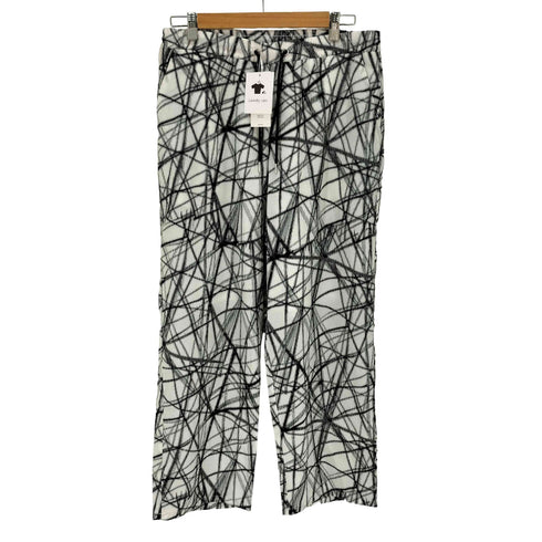 カンビオ CAMBIO Radiation Pattern Wide Straight Pants メンズ JPN:L