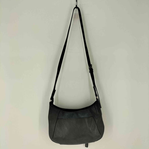 シャルルジョルダン CHARLES JOURDAN ハーフムーン レザーショルダーバッグ レディース