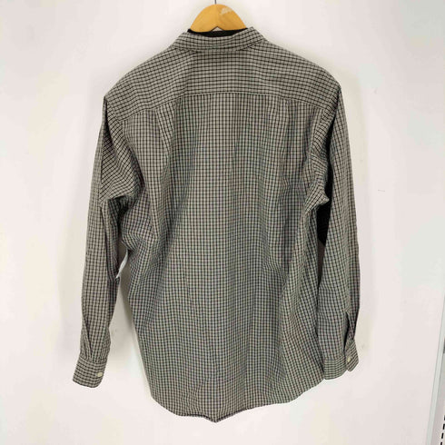 ポロゴルフラルフローレン POLO GOLF RALPH LAUREN 90s BONNARD L/S開襟チェックシャツ メンズ M