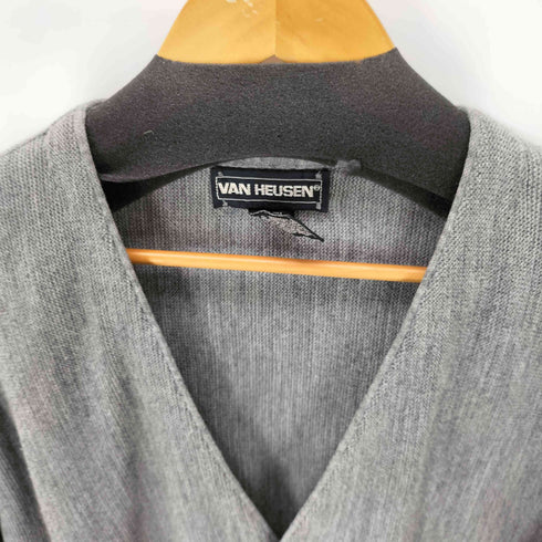 ヴァンヒューゼン VAN HEUSEN 80-90s アクリルニットカーディガン メンズ M