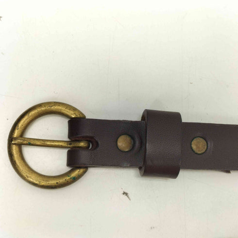 アニエスベー agnes b. 英国製 レザーベルト レディース 80