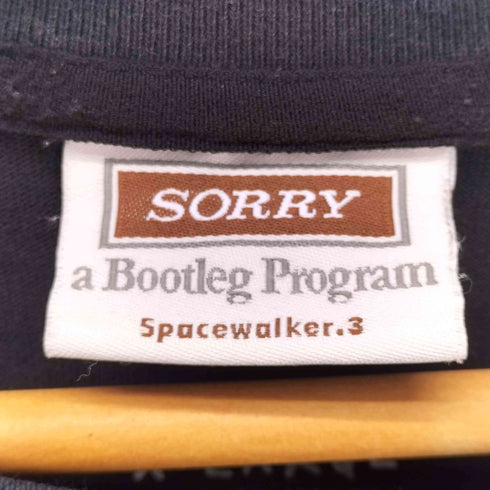 SORRY a Bootleg Program コットン ブランク Tシャツ メンズ JPN:XL
