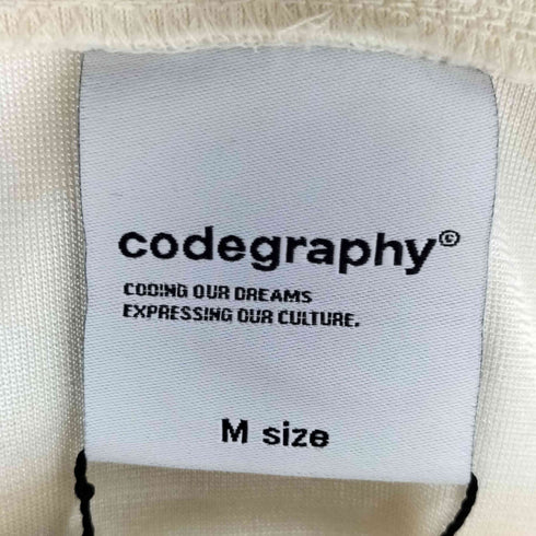 codegraphy Jersey short sleeve t-shirt CBEUUTS062 メンズ M