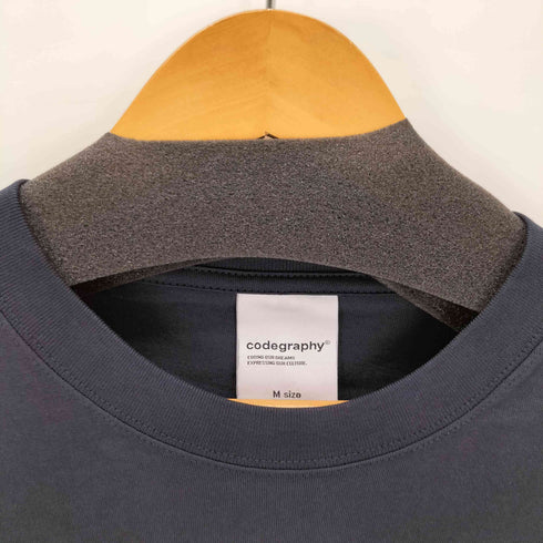 codegraphy Square Logo Short Sleeve T-Shirt CBEUUTS011 メンズ M