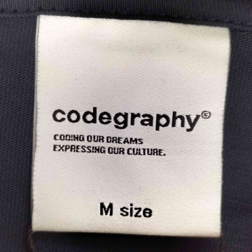 codegraphy Square Logo Short Sleeve T-Shirt CBEUUTS011 メンズ M