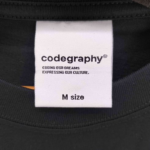 codegraphy Square Logo Short Sleeve T-Shirt CBEUUTS011 メンズ M